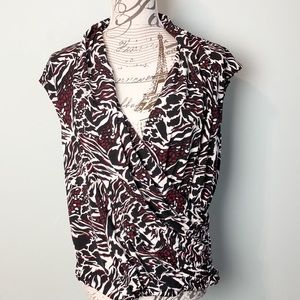 Laundry by Shelli Segal blouse size medium